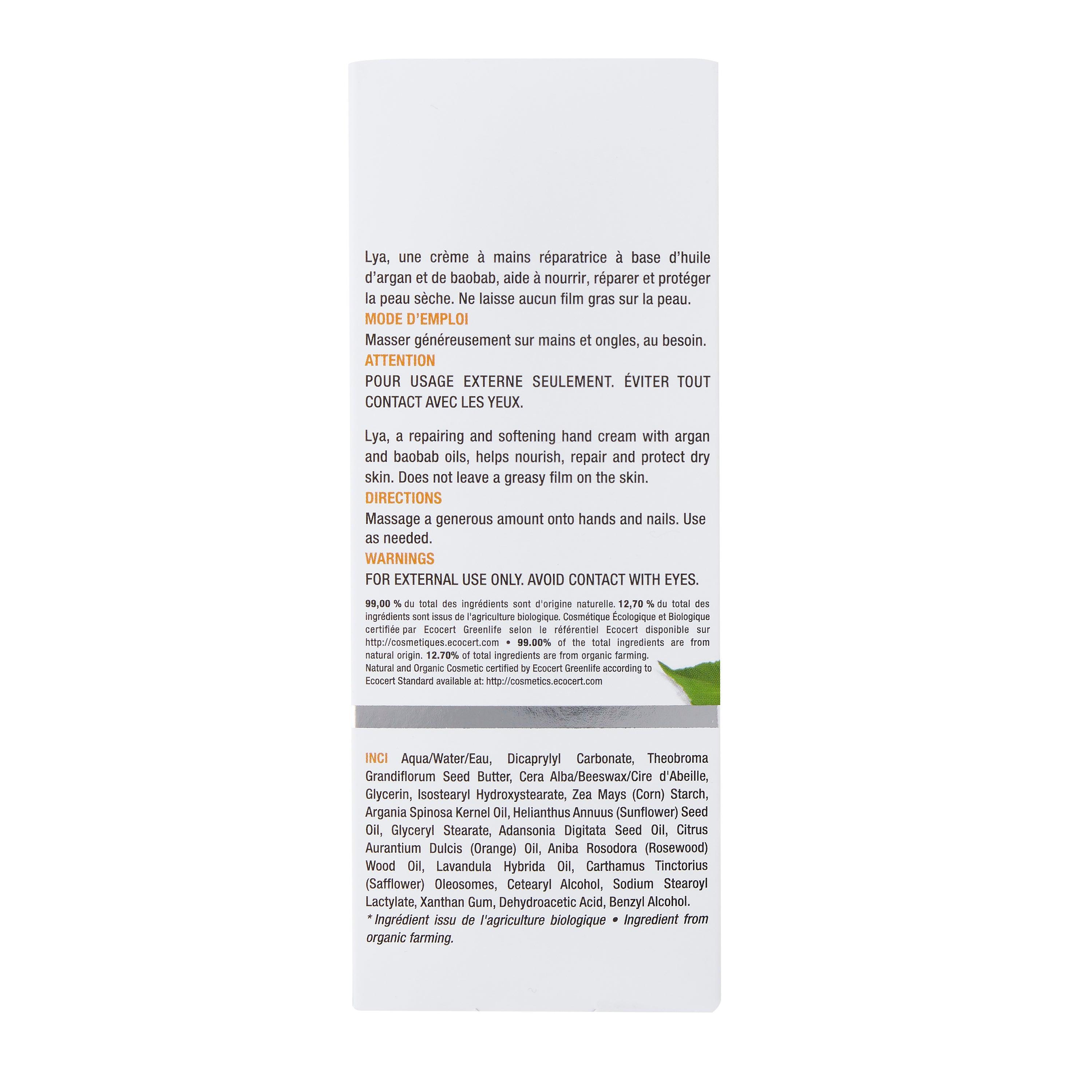 lya | repairing hand cream - Zorah biocosmétiques