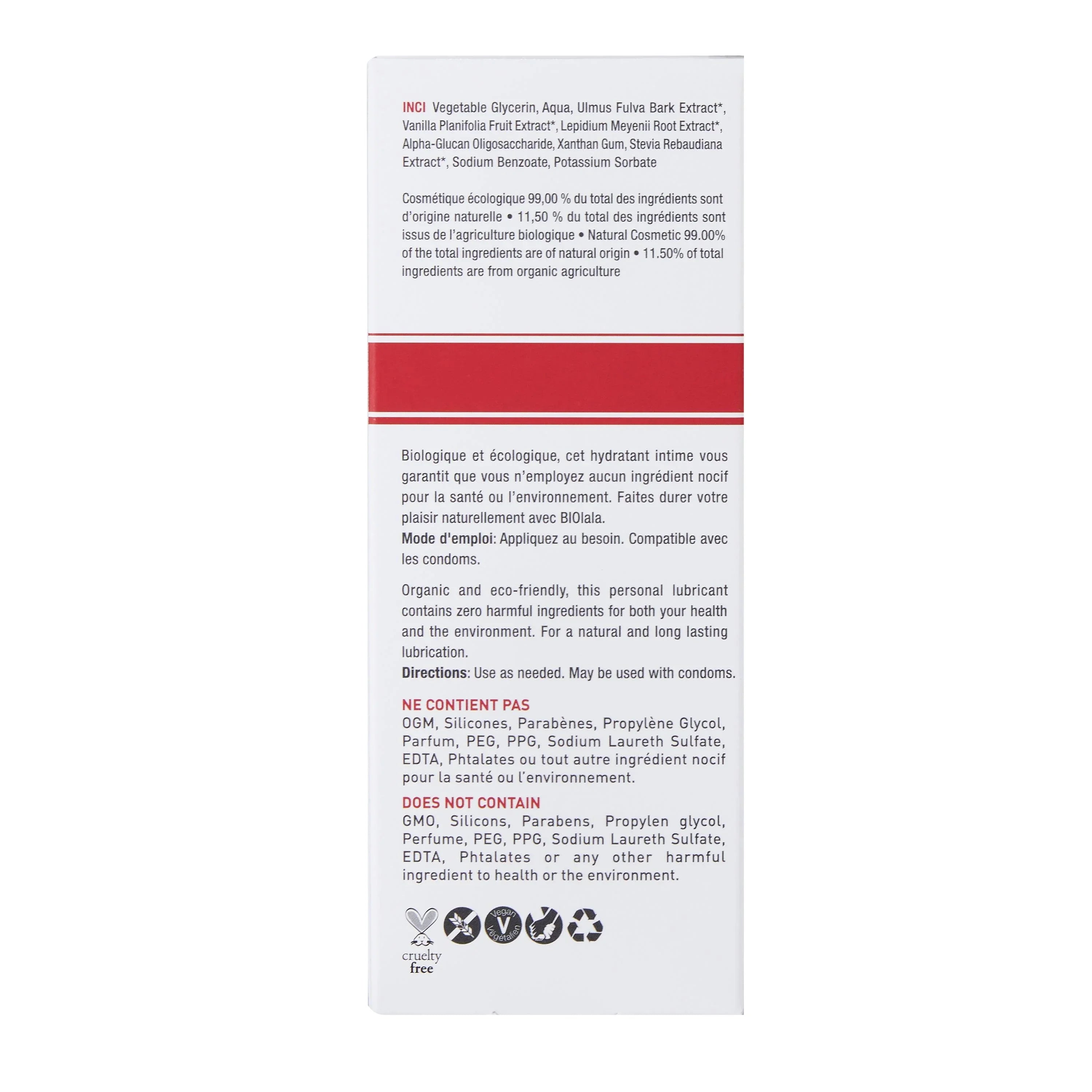 BIOlala! | natural lubricant - Zorah biocosmétiques