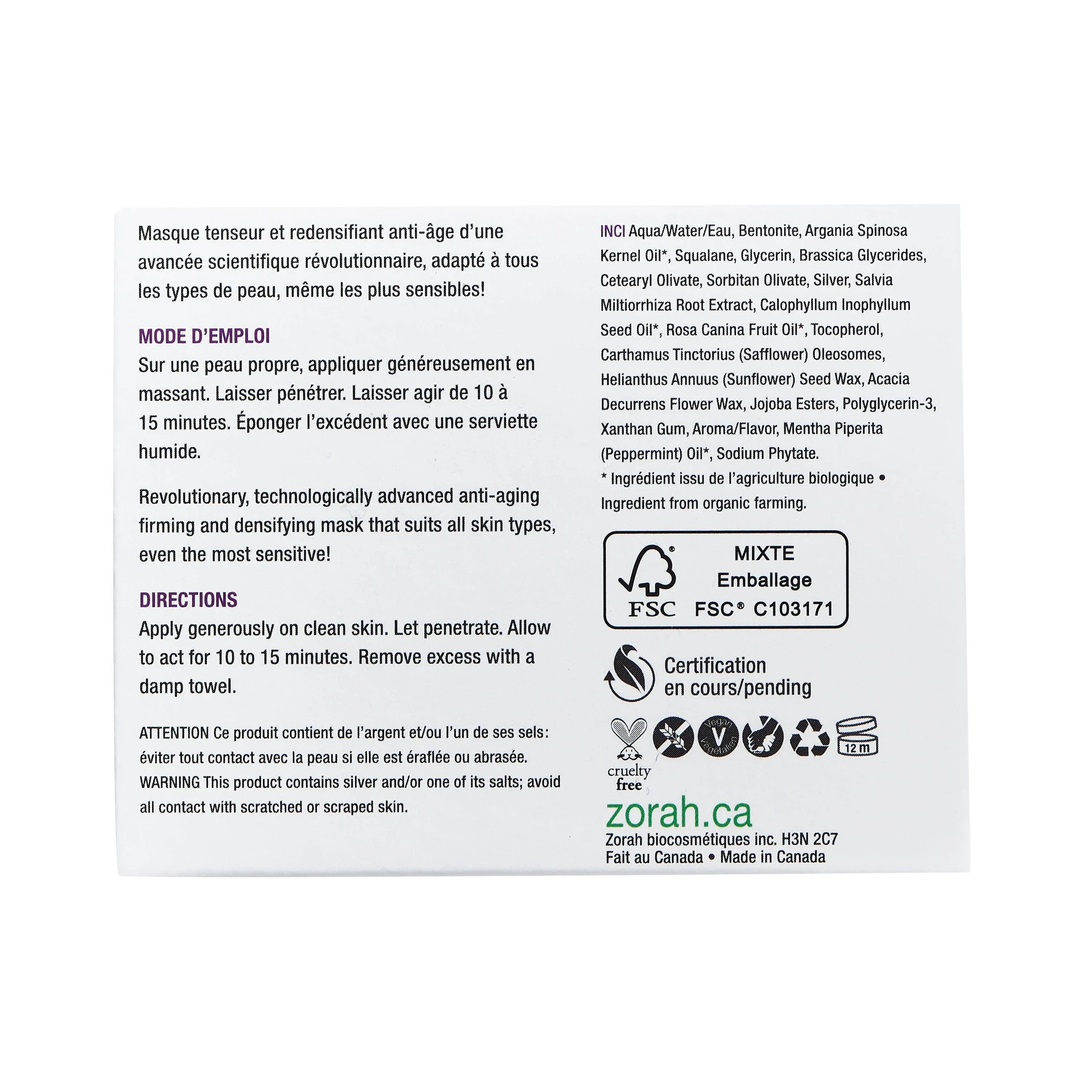 rêvolution | soothing anti-aging mask - Zorah biocosmétiques