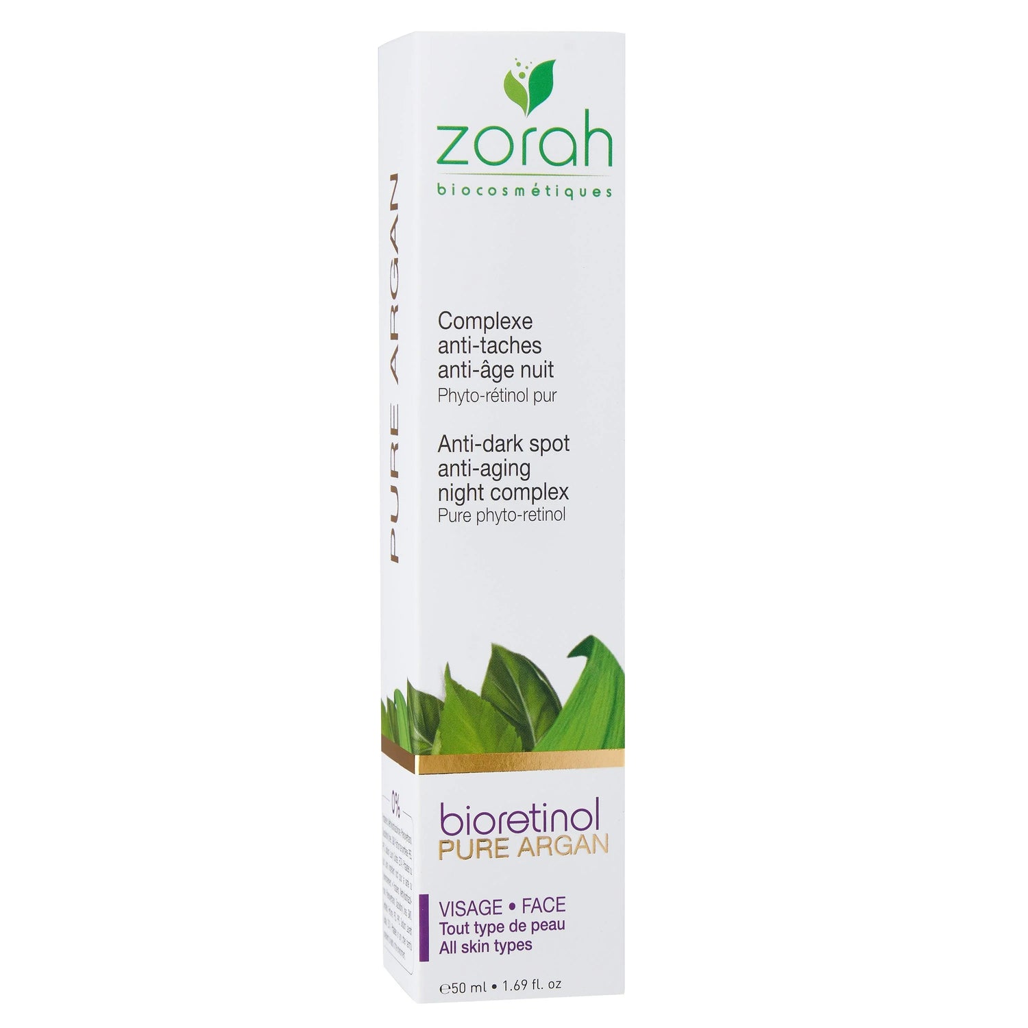 bioretinol | anti-dark spots night complex - Zorah biocosmétiques
