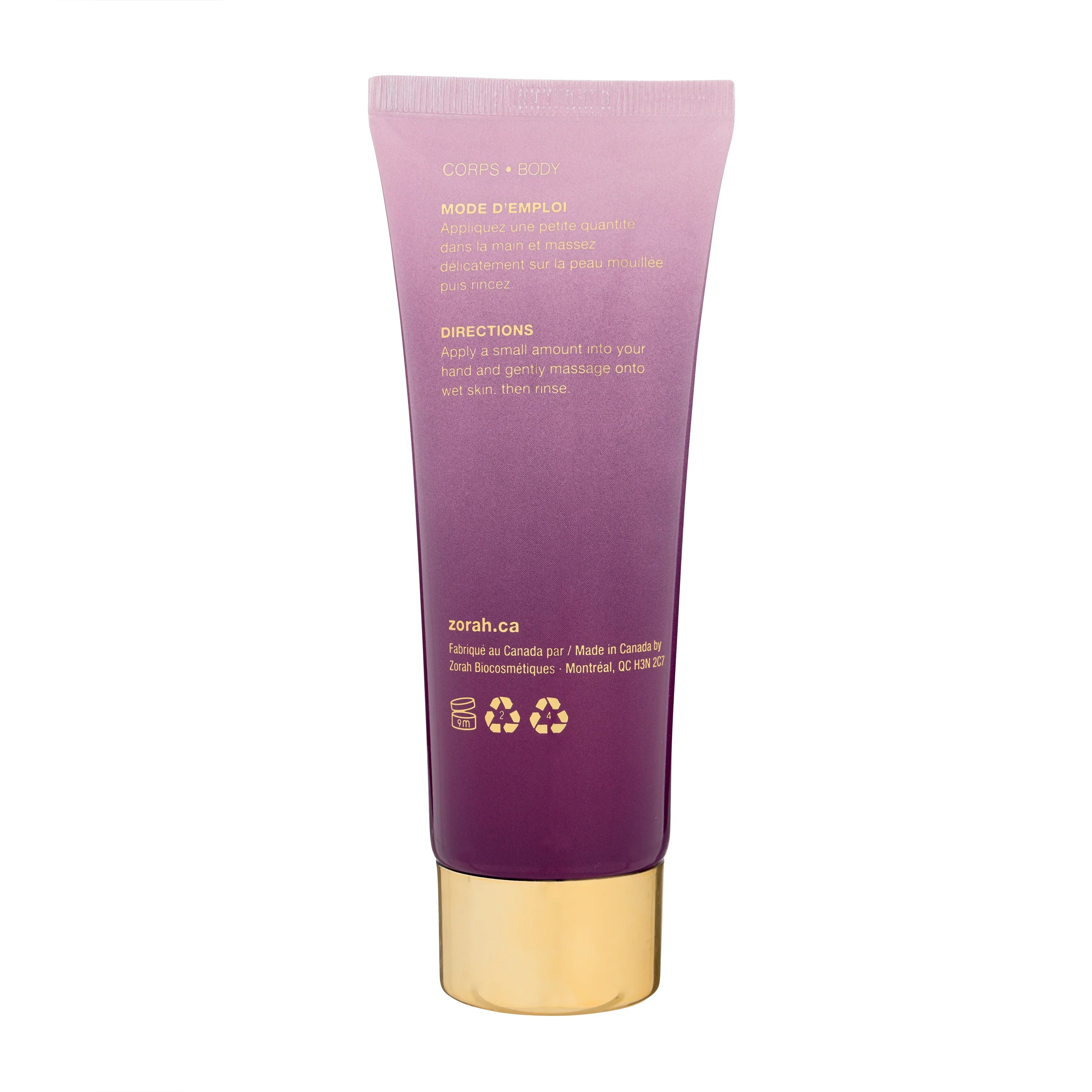 Lueur de minuit shower gel - Zorah biocosmétiques