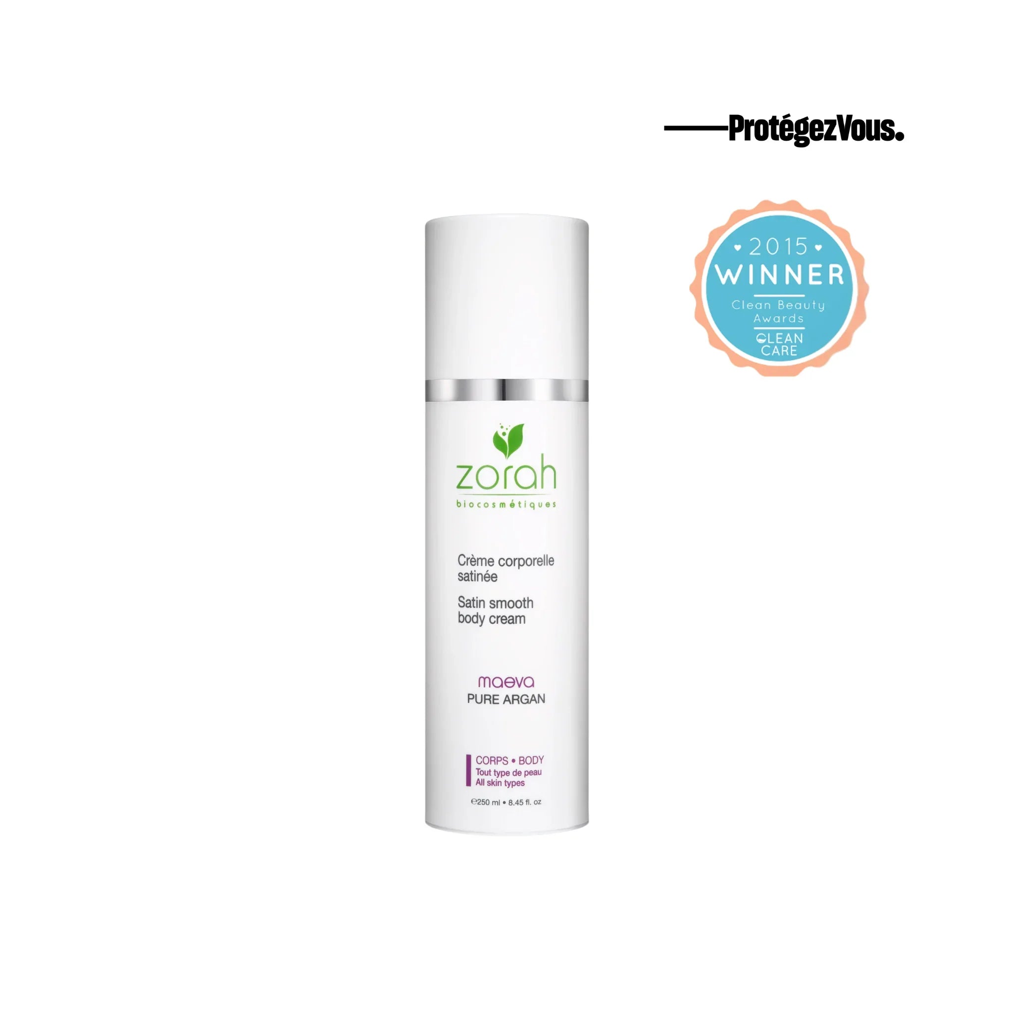 maeva | satin-finish moisturizing body cream - Zorah biocosmétiques