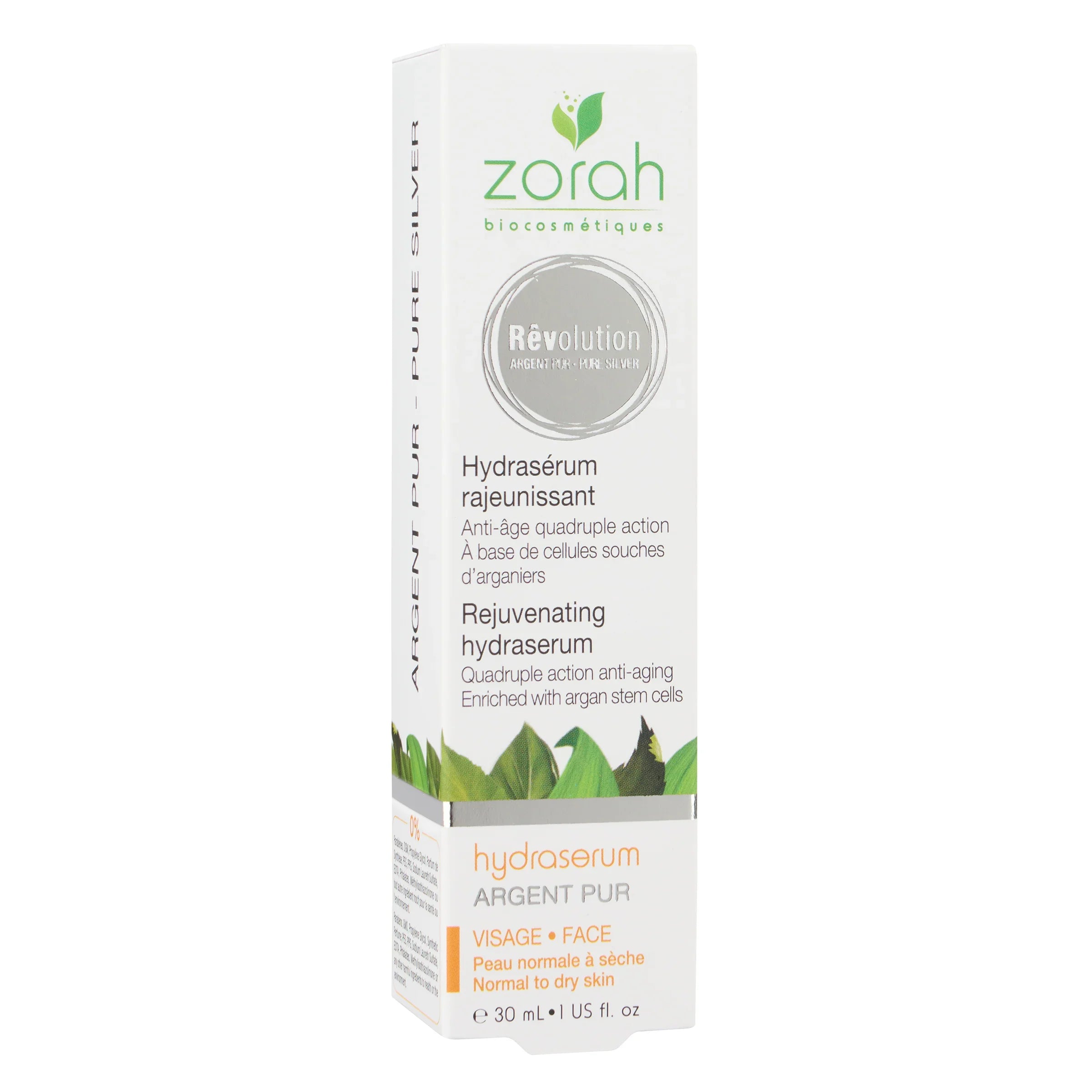 rêvolution | quadruple action rejuvenating hydraserum - Zorah biocosmétiques