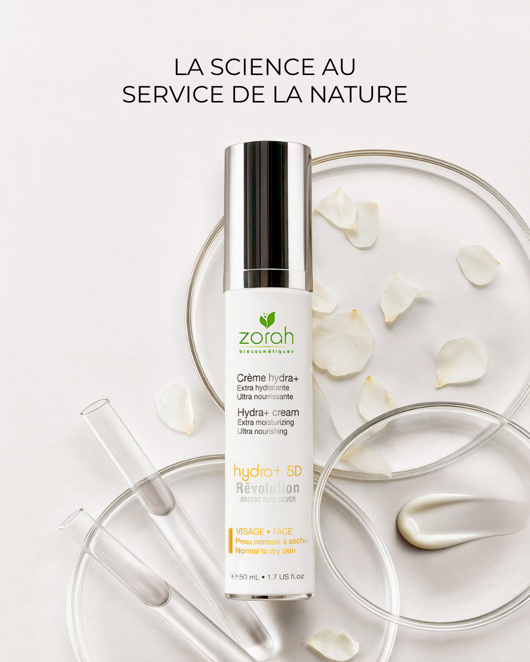 RÊVolution hydra+ 5D | Hydra+ cream - Zorah biocosmétiques