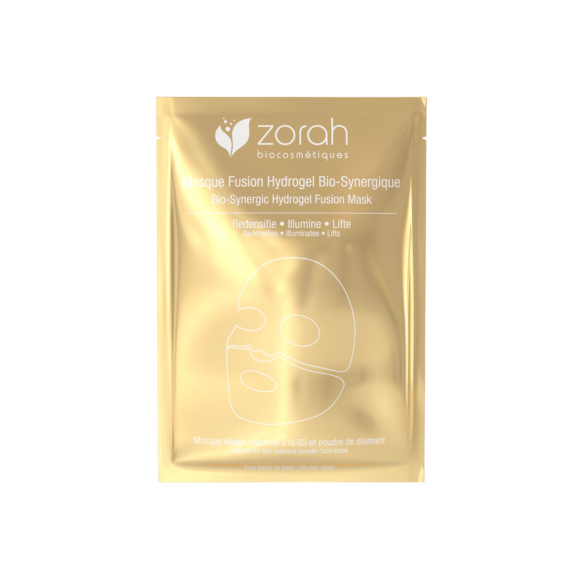 Gold Fusion Face Mask + Rêvolution Hydraserum Set - Zorah biocosmétiques