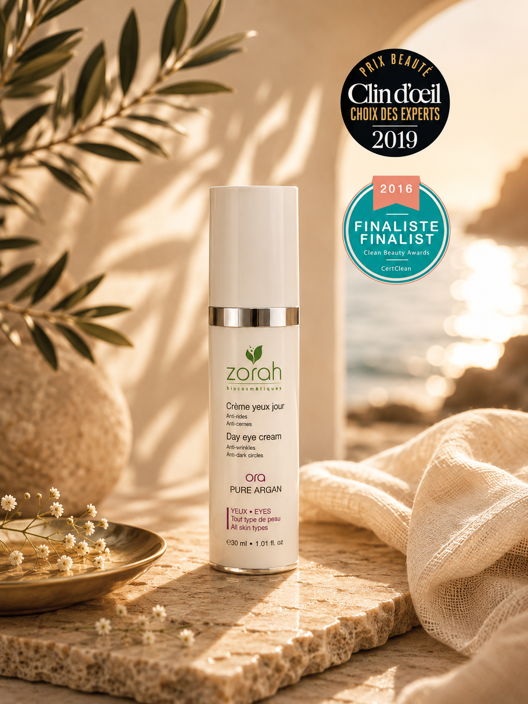 ora | day eye contour cream - Zorah biocosmétiques