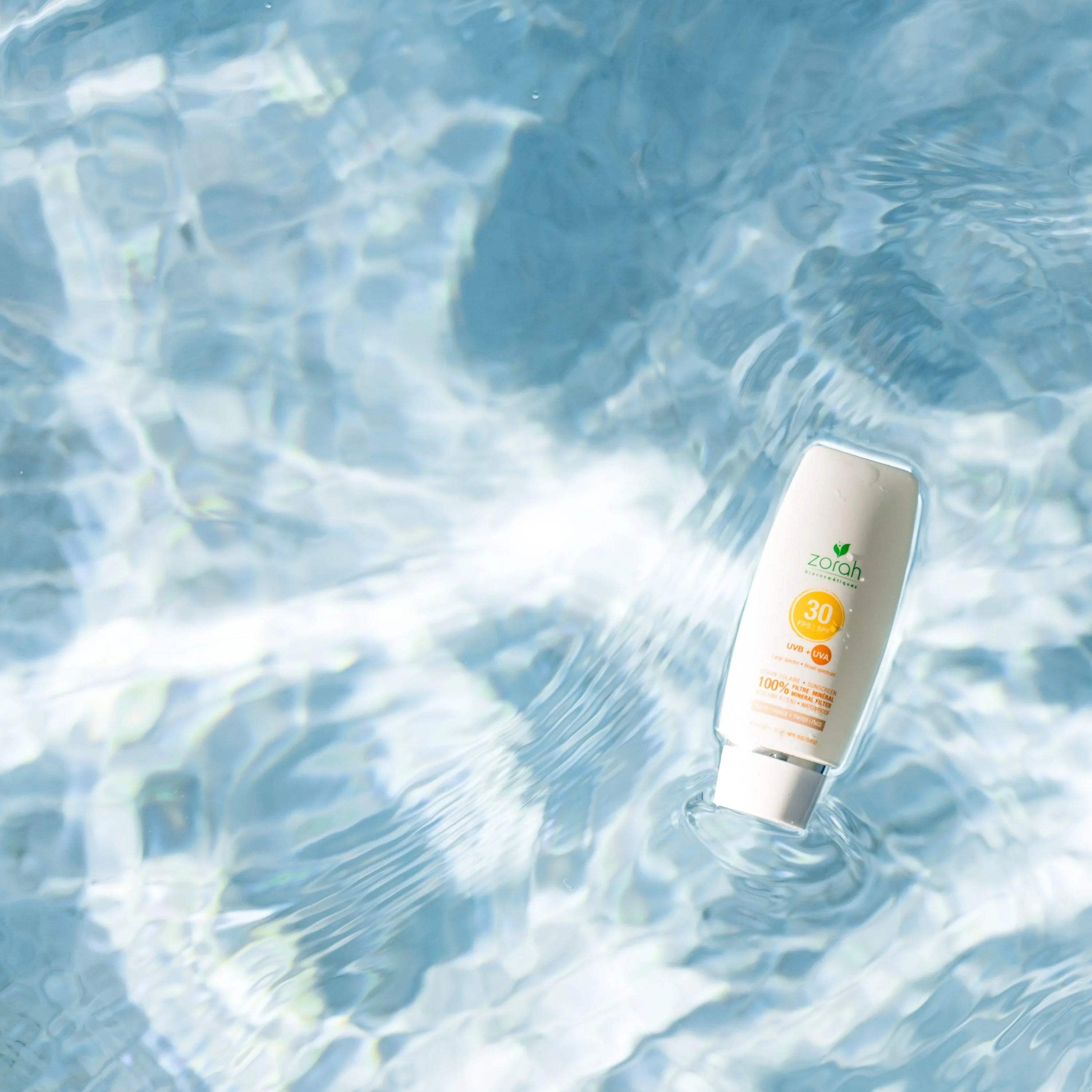 tinted face sunscreen | SPF 30 - Zorah biocosmétiques