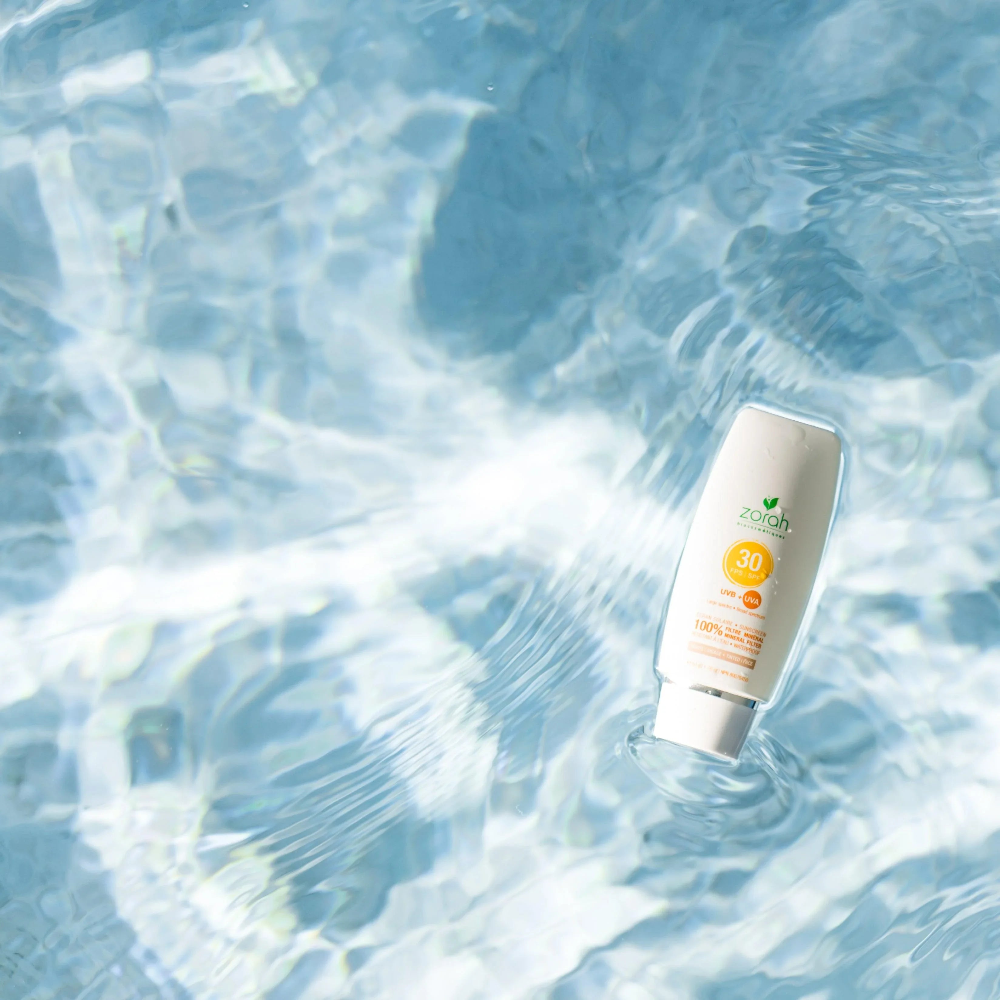 tinted face sunscreen | SPF 30 - Zorah biocosmétiques