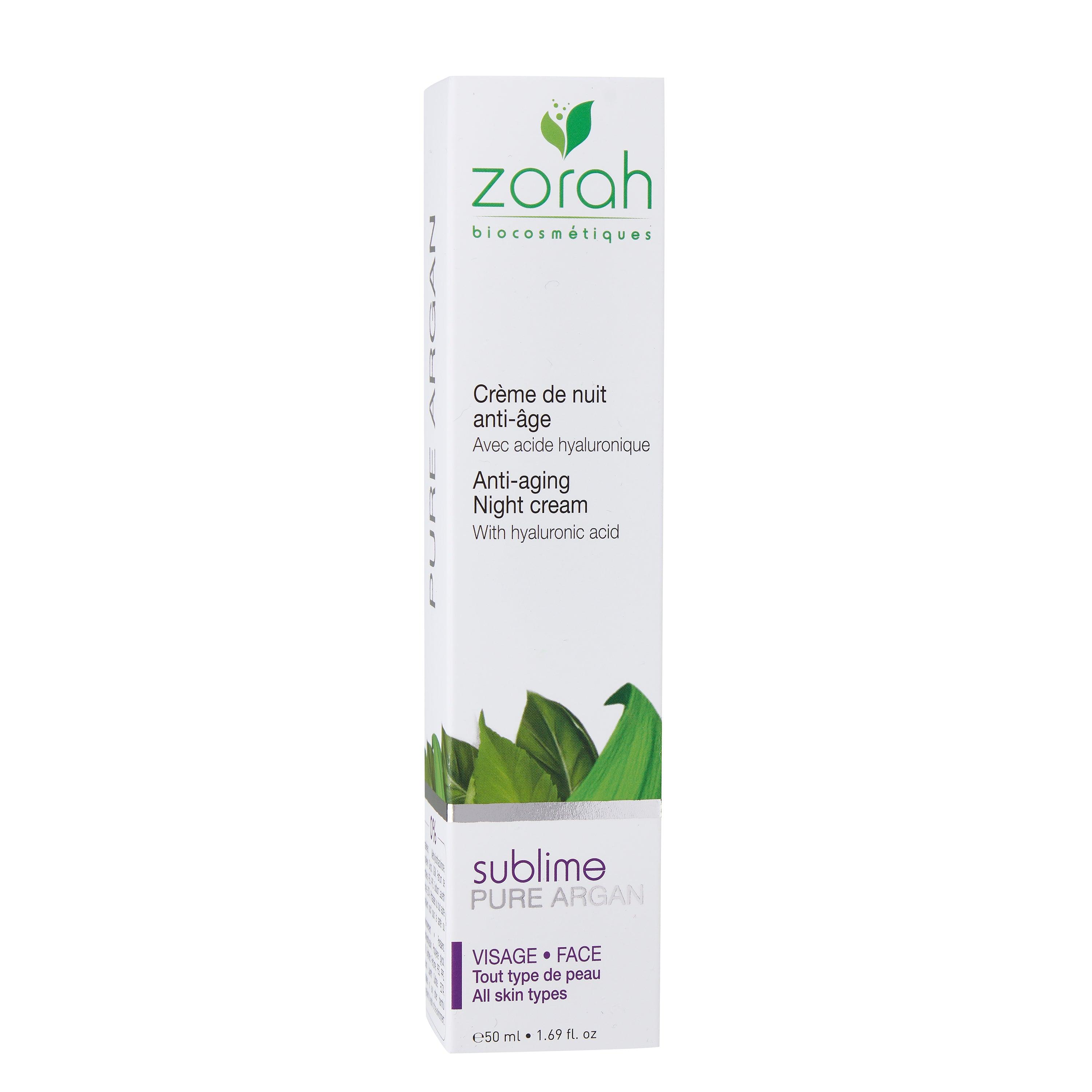 sublime | anti-aging night cream - Zorah biocosmétiques