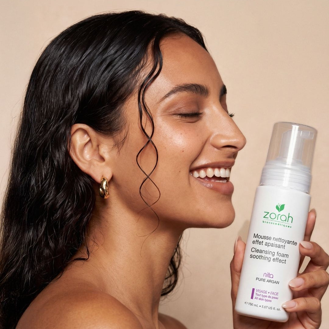 nita | soothing eye and face cleansing foam