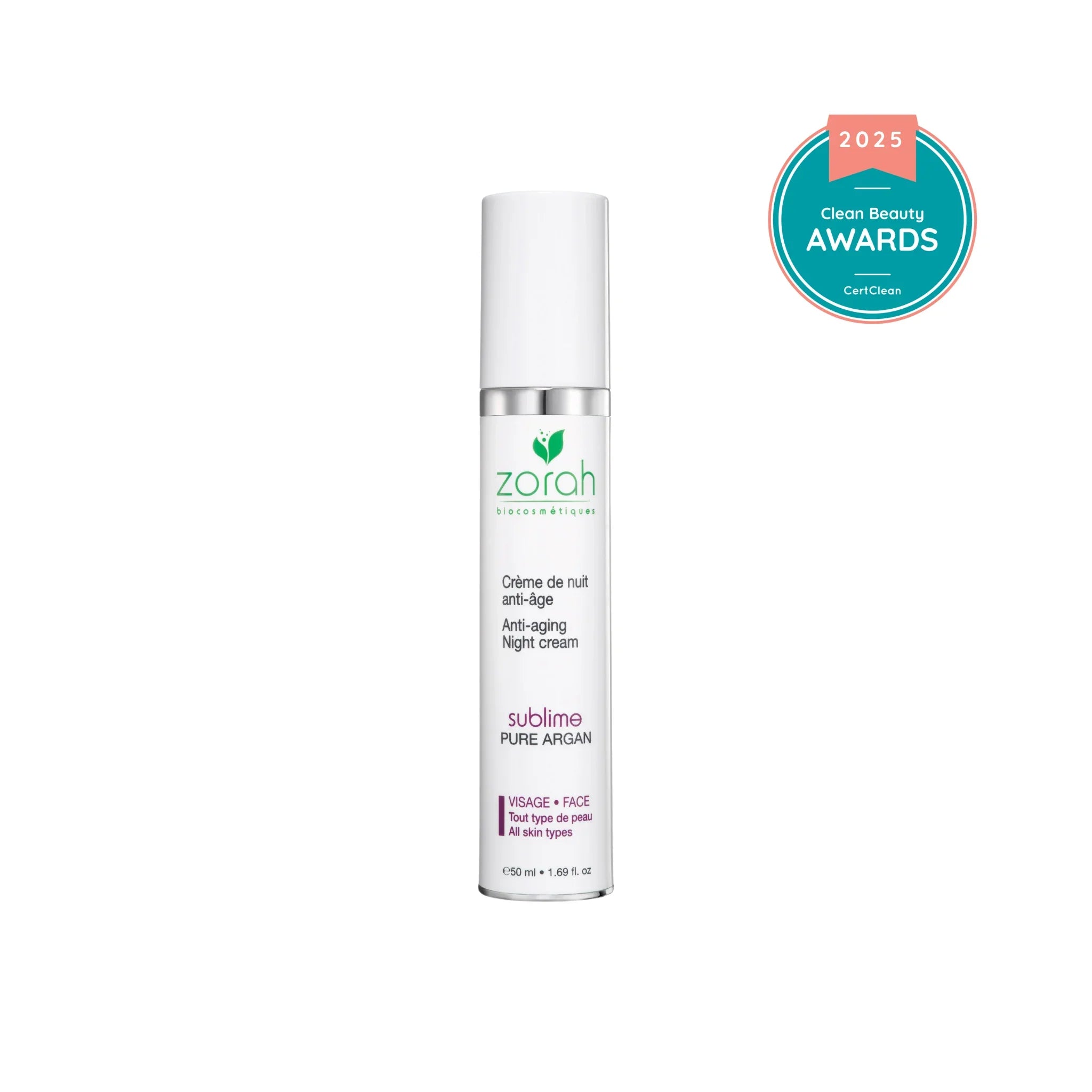 sublime | anti-aging night cream - Zorah biocosmétiques