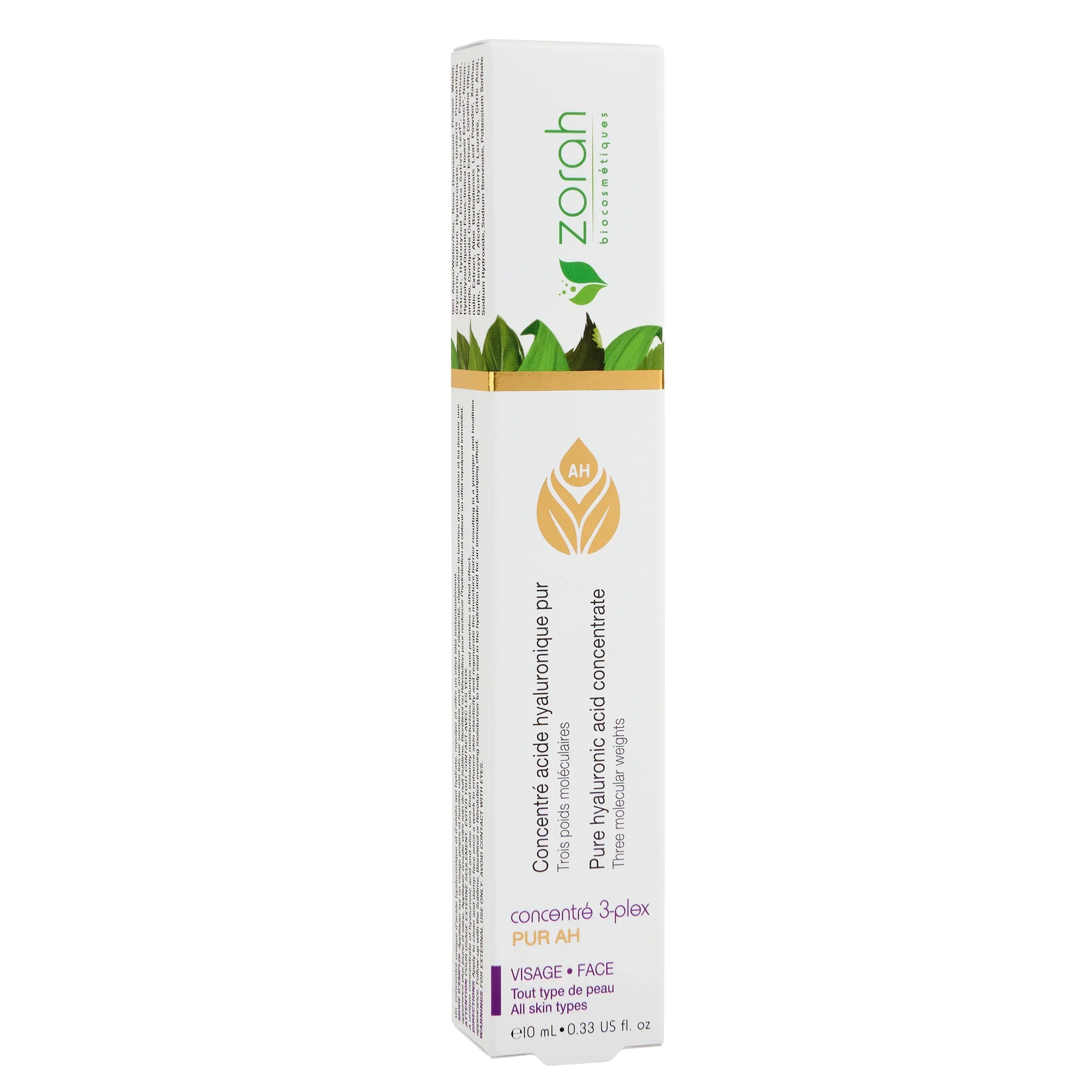 Pure hyaluronic acid concentrate - Zorah biocosmétiques