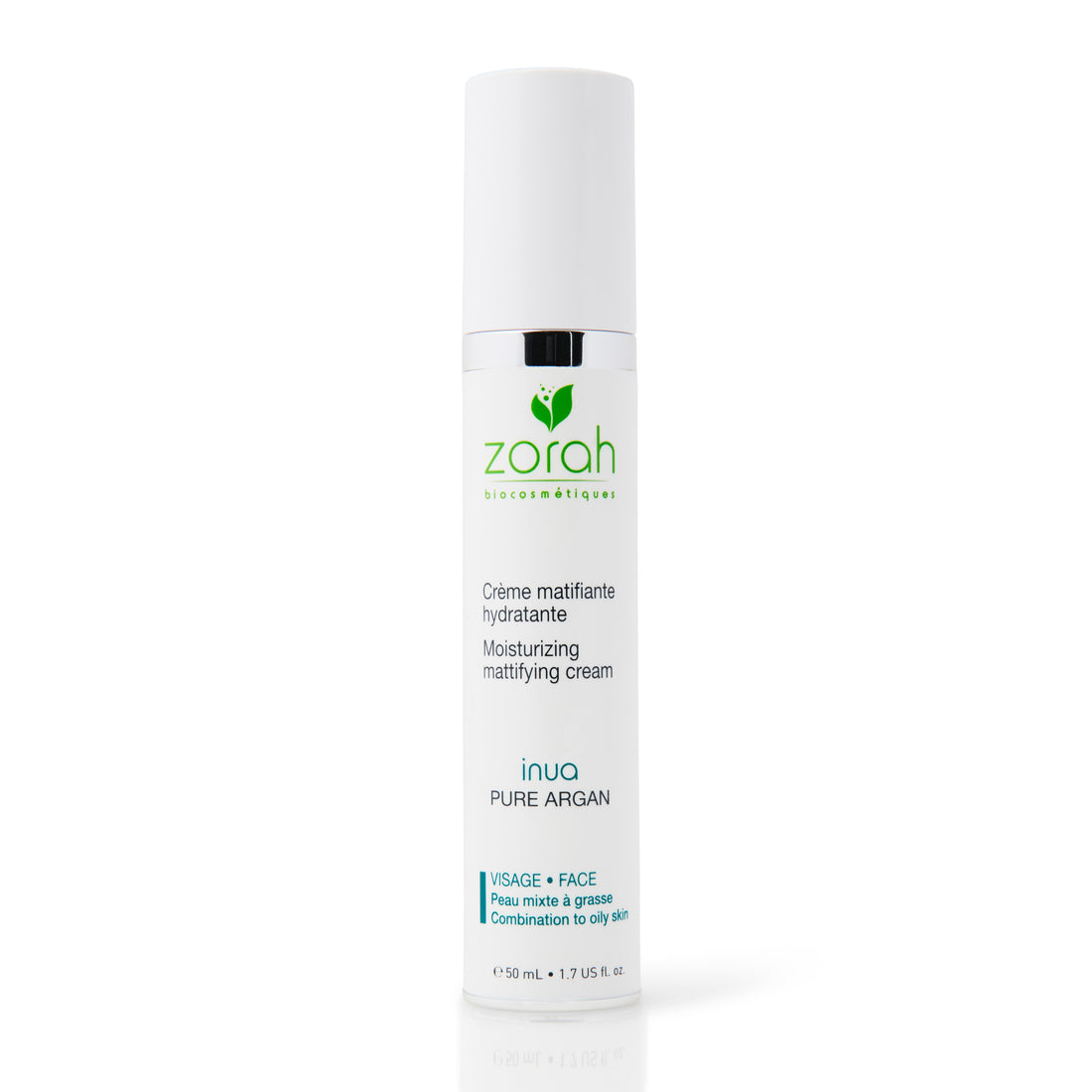 inua | crème hydratante et matifiante