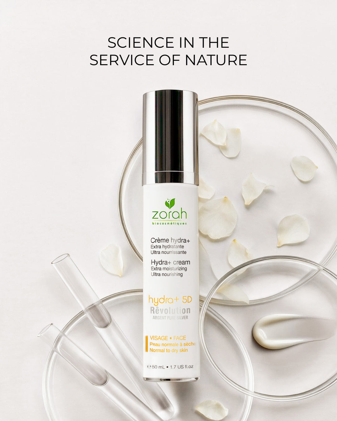 RÊVolution hydra+ 5D | Hydra+ cream - Zorah biocosmétiques
