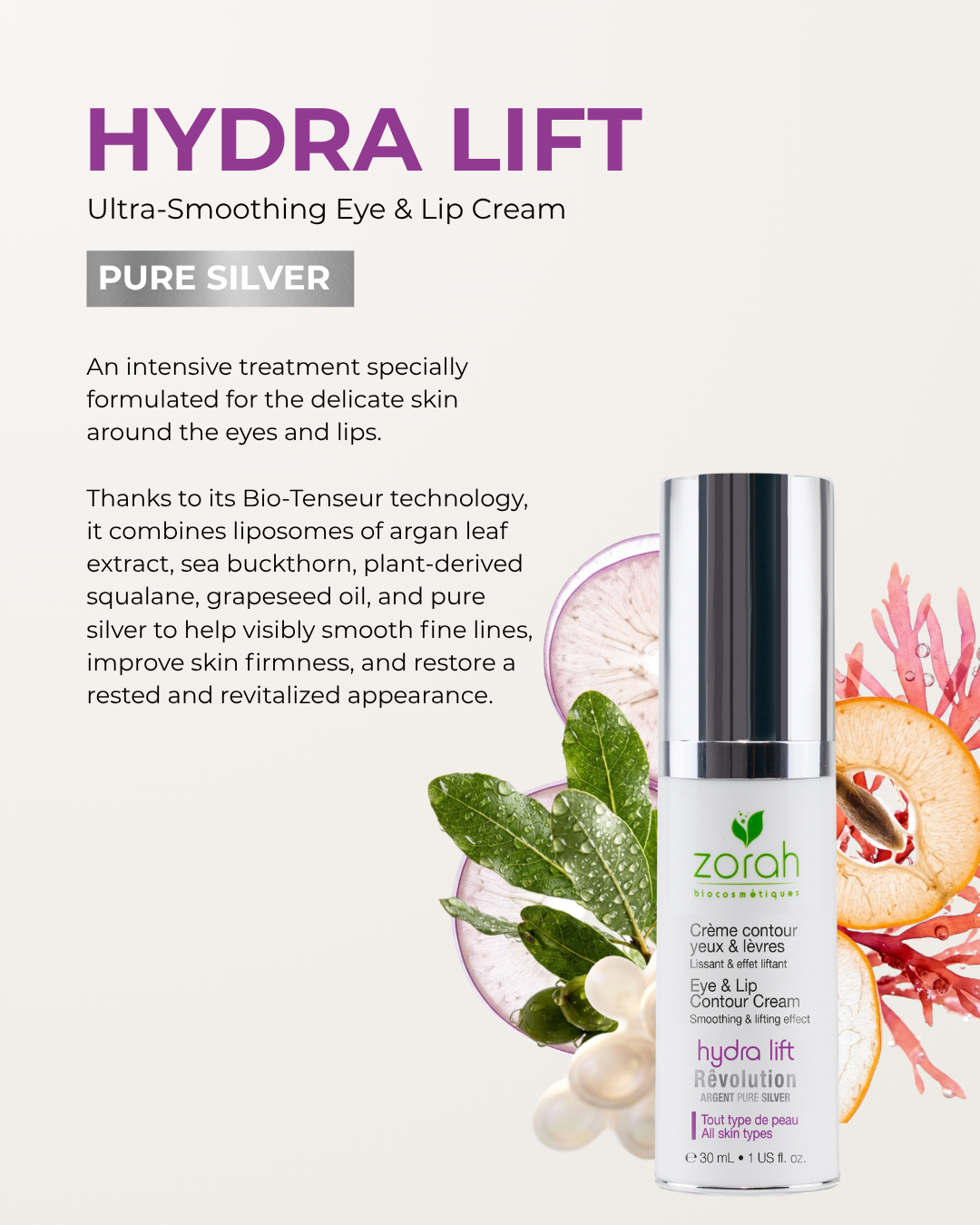 RÊVolution hydra lift | eyes &amp; lips cream - Zorah biocosmétiques