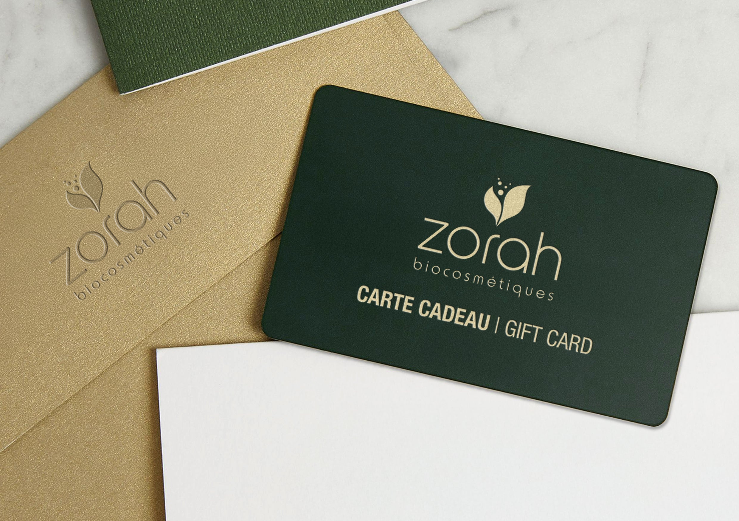 Zorah Gift Card - Zorah biocosmétiques