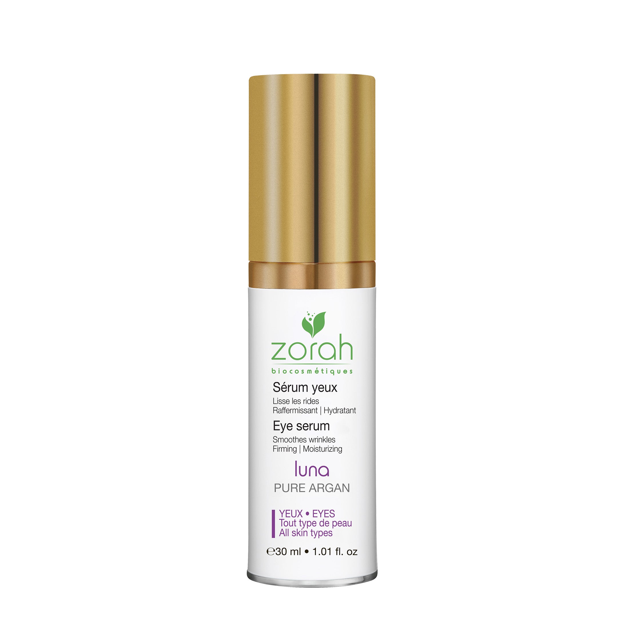 luna | night eye serum - Zorah biocosmétiques