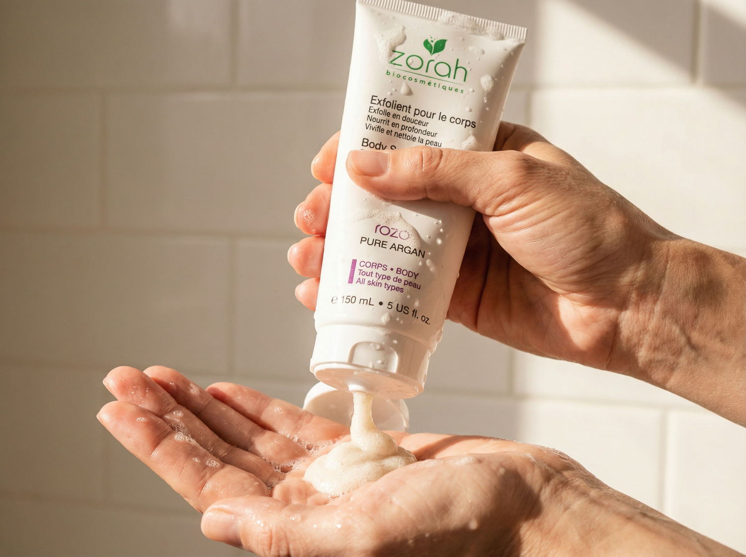 rozo | ultra-hydrating body scrub - Zorah biocosmétiques