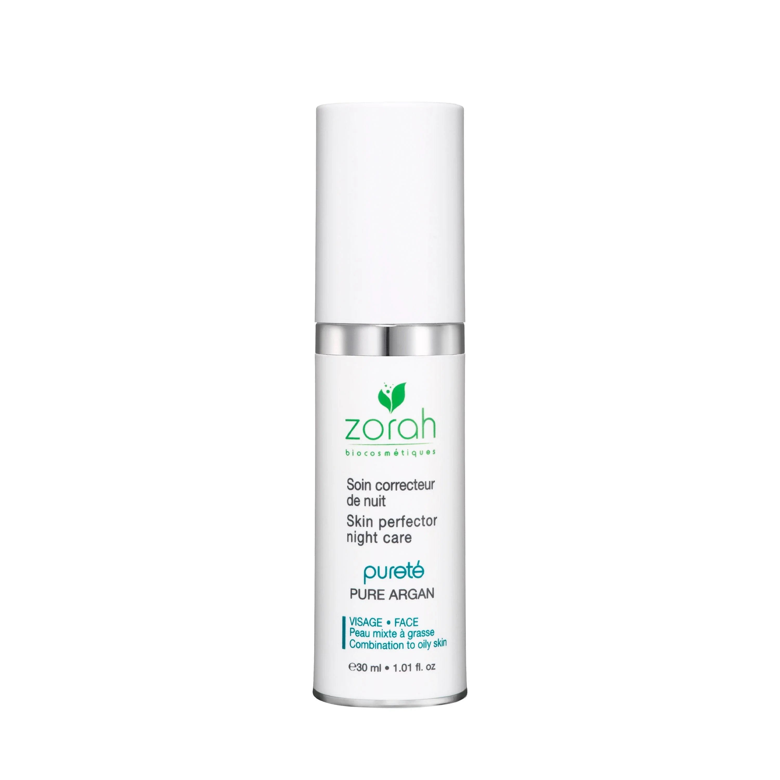 pureté | corrective night serum - Zorah biocosmétiques